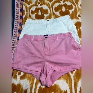 2 pairs of Old Navy Everyday Shorts
